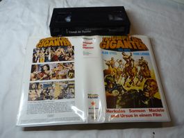 VHS Rarität - Triumpf der Giganten - 80er Erstausgabe