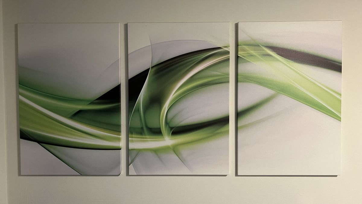 Poster & Bilder: 3-teiliges Wandbild mit modernem Design – Neu (gemäss Beschreibung) aus schöftland von polymechaniker