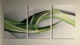 3-teiliges Wandbild mit modernem Design