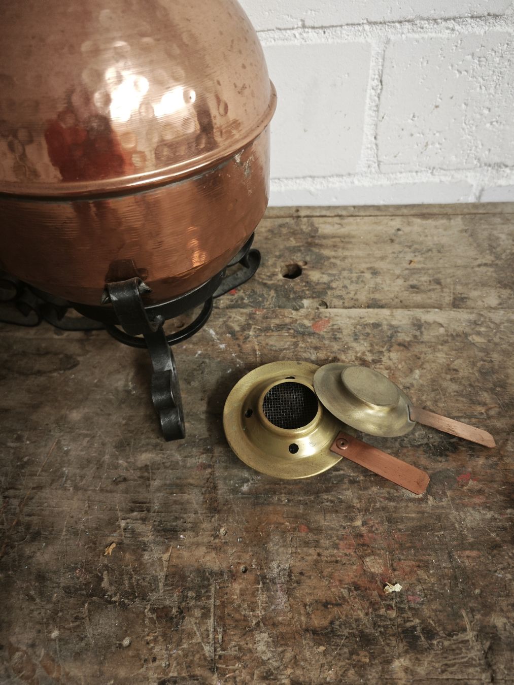 Elettrodomestici da cucina: Wunderschöne Kupfer Destille Funktionstüchtig Kräuterdestill – Usato da Riedtwil venduto da Allesmussweg- 3
