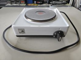 Mio-Star 1-Platten-Kochfeld 1250W 230V weiss neuwertig