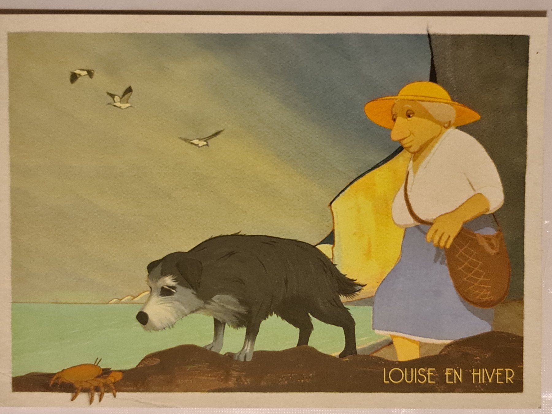 Cartoline postali: Louise en hiver Ansichtskarte – Usato da Dintikon venduto da Vexi