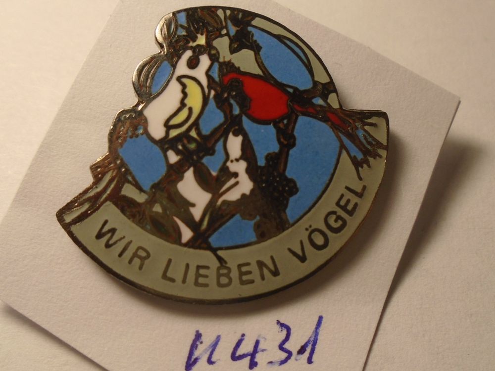 1 Wir lieben Vögel Pin (U431) (Gebraucht) in Winterthur für CHF 2 – mit ...