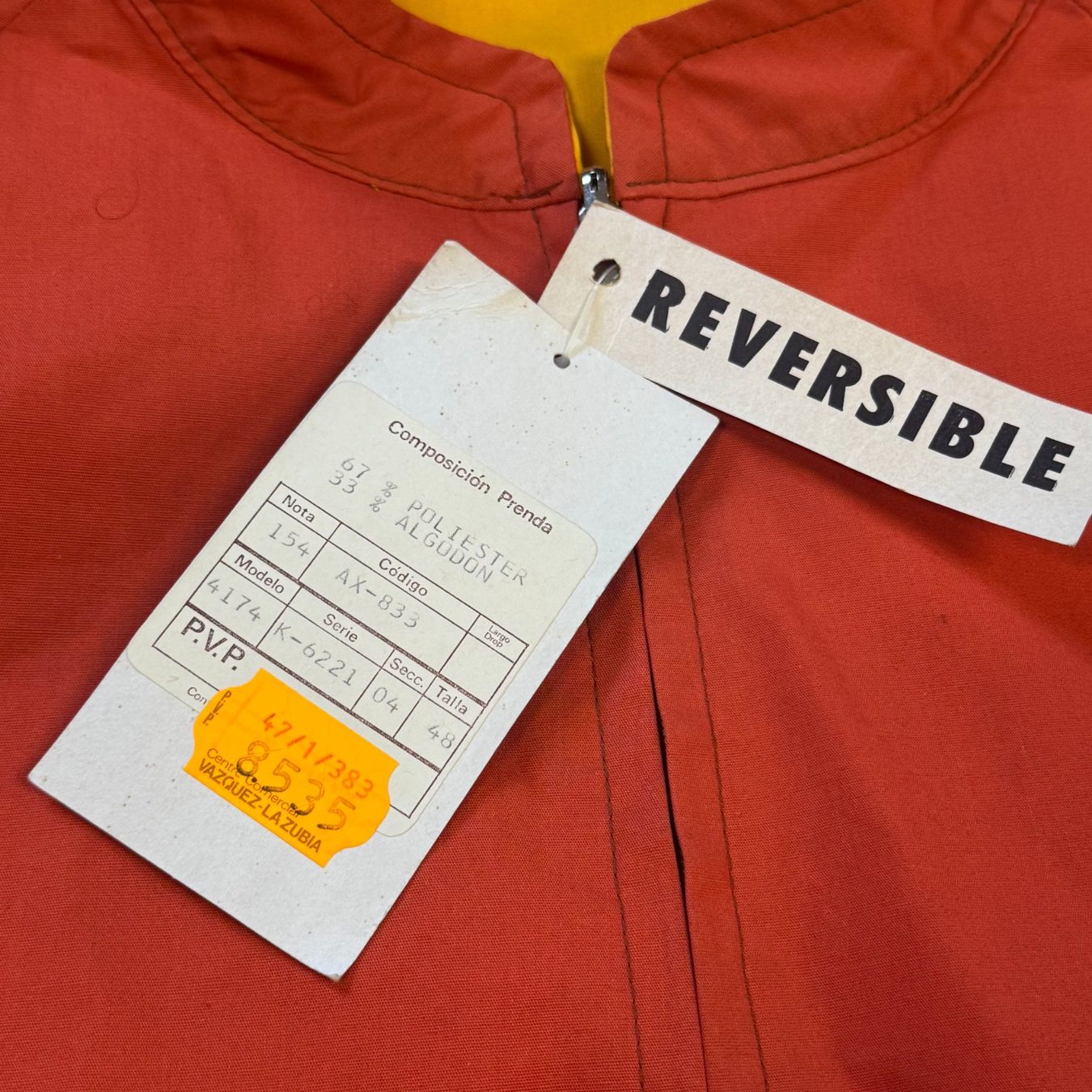 Jacken: Original vintage 80s Flaps reversible jacket retro Spanien – Gebraucht aus St. Gallen von sourced_limited 3