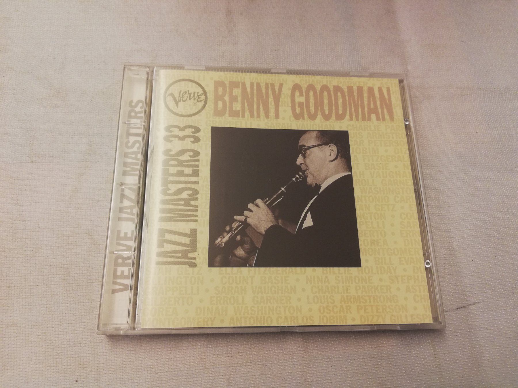 CD: BENNY GOODMAN - JAZZ MASTERS 33 – Usato da Bern venduto da Vinylsound.ch