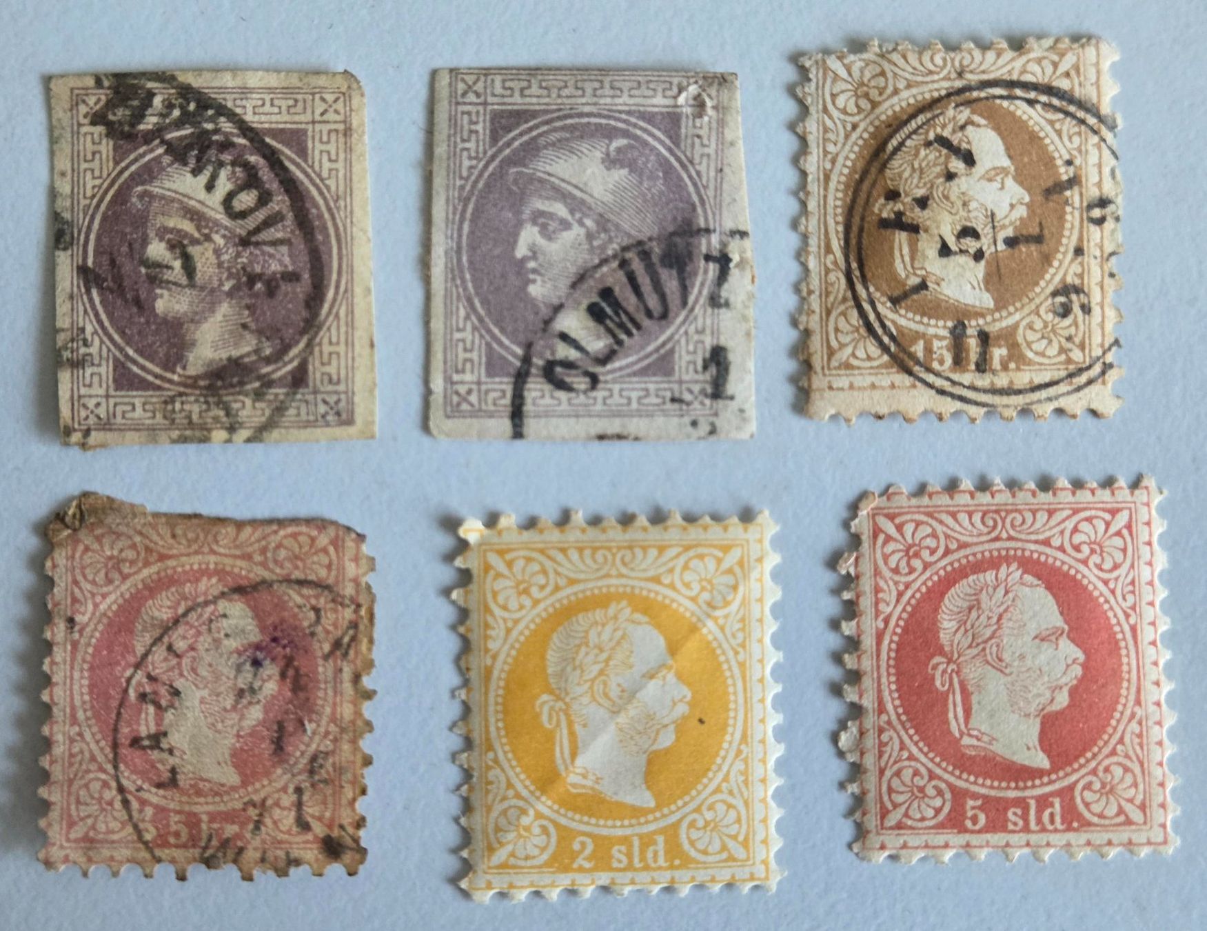 Tutti i francobolli: Alte Briefmarken Sammlung, Österreich? – Usato da Luzern venduto da Kartenansicht