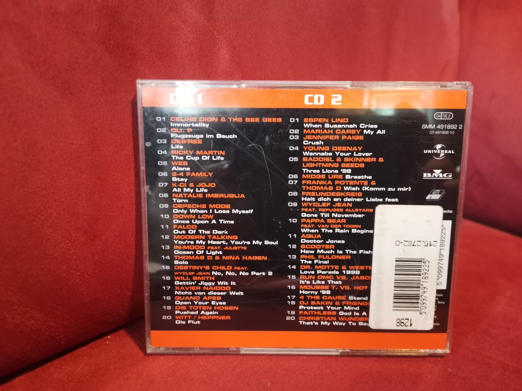 CDs: Sampler Top 98 / Über 25 Top 10 Hits – Gebraucht aus Zofingen von noise123 1