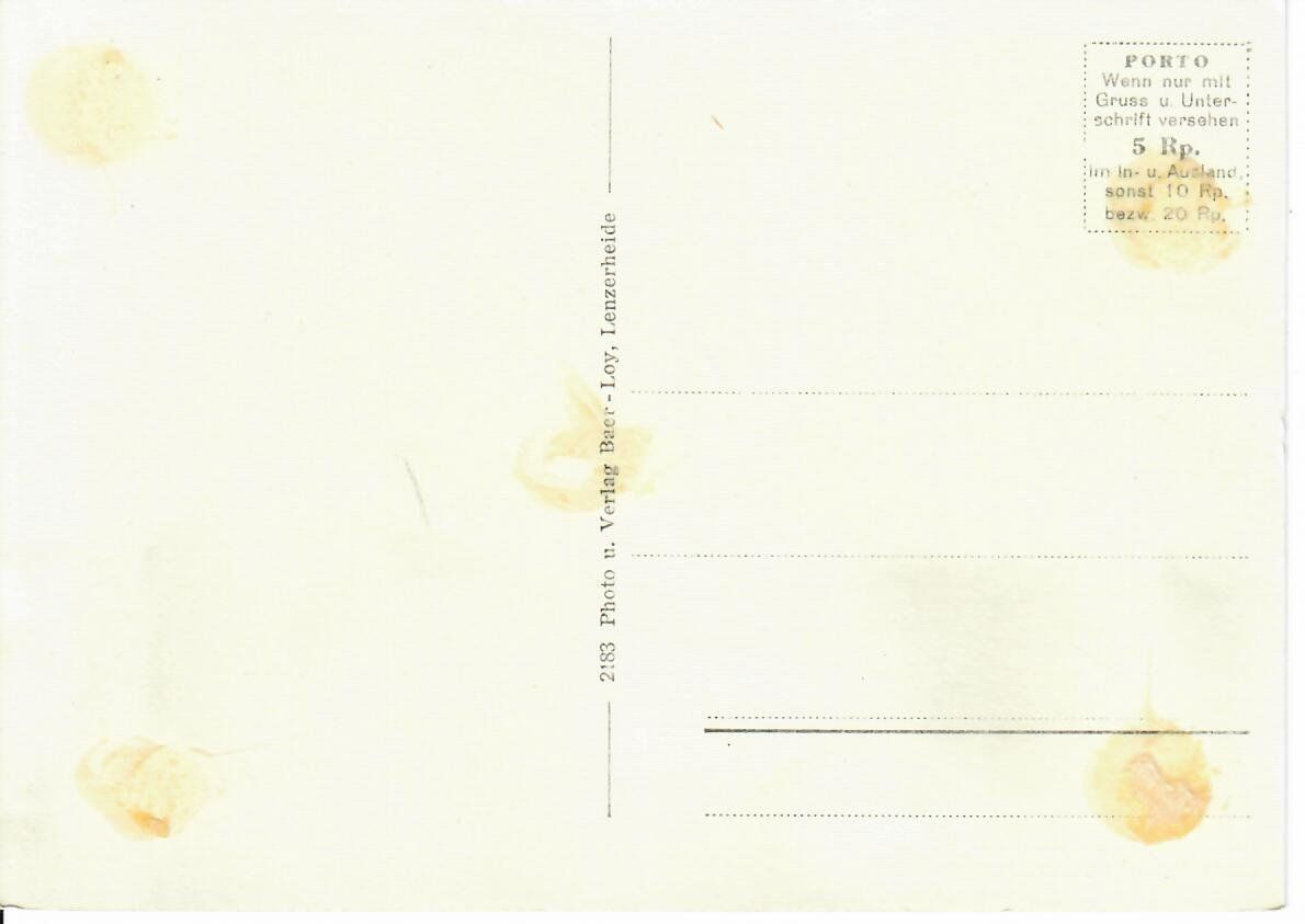 Cartoline postali: Lenzerheide – Usato da Hochdorf venduto da Ziegel-16 1