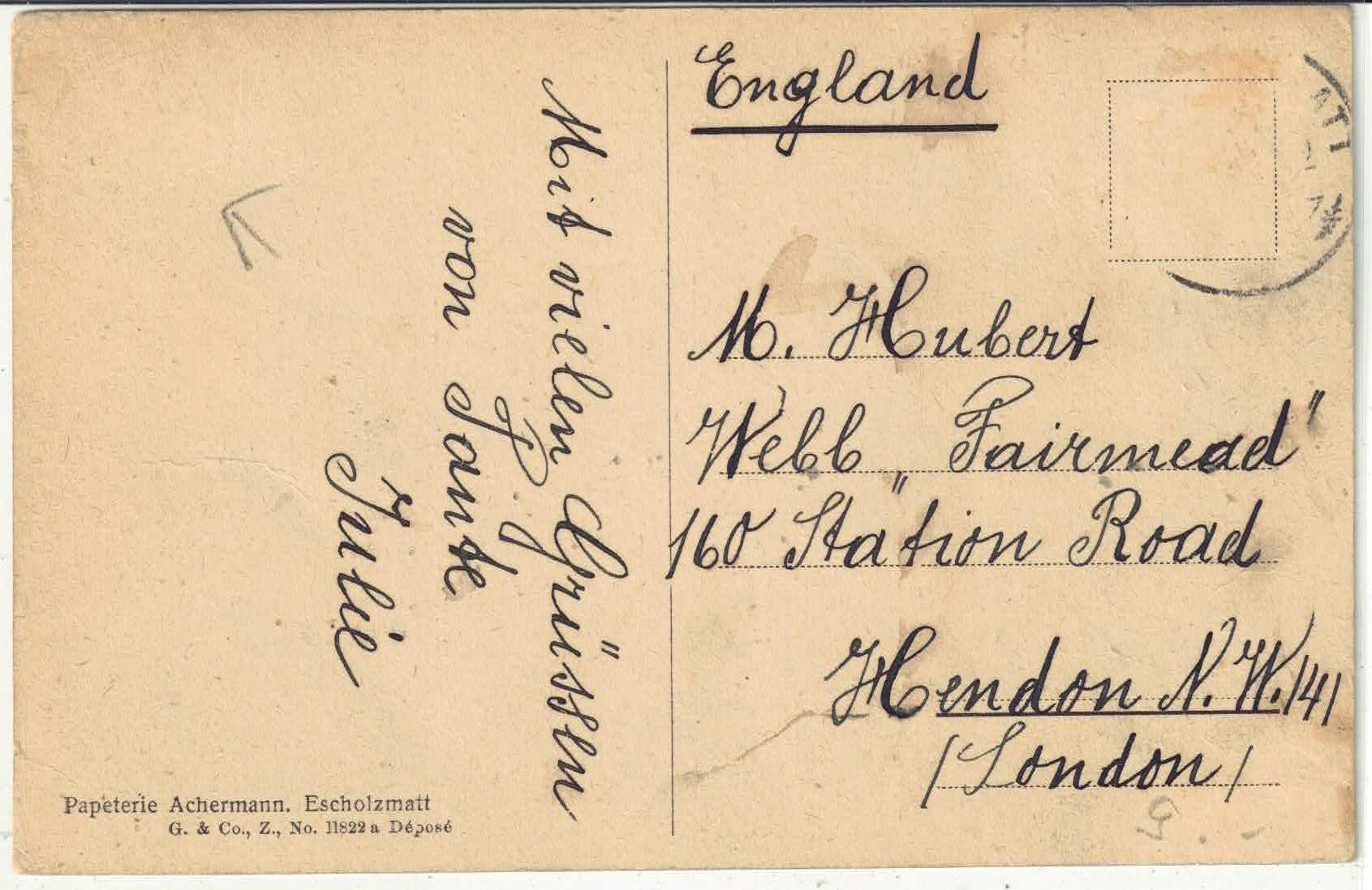 Cartes postales: Escholzmatt - Generalansicht – Défectueux à Ettingen par Kartenplanet 1