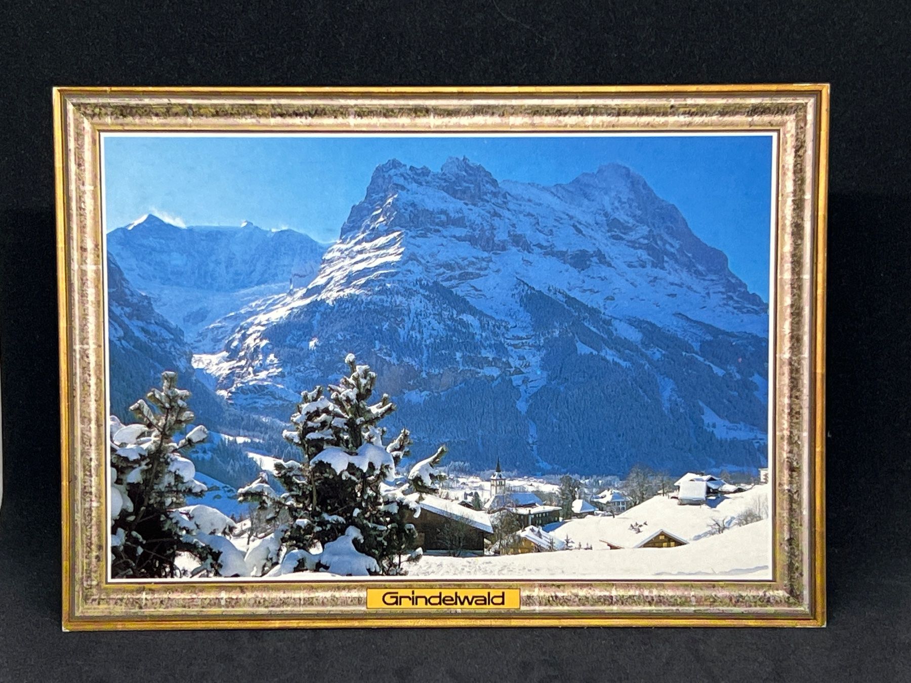 Cartoline postali: Grindelwald, Fiescherwand, Eiger – Usato da Widnau venduto da Brusi9