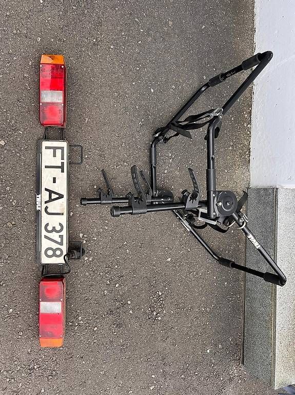 Fahrradhalterungen: Thule Fahradträger mit Nummerschildhalterung – Gebraucht aus Diepoldsau von inf_2dmg