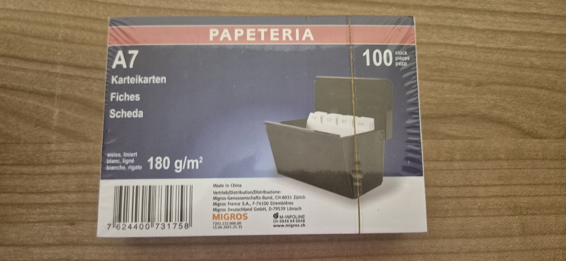 Cartoline: Karteibox mit Karteikarten – Usato da Mühleberg venduto da Pusteblume94 1