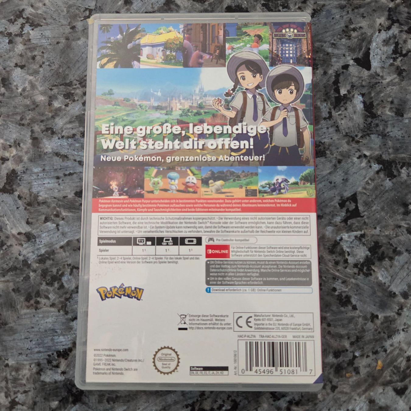 Pokémon Jeux: Pokemon Purpur/violet - Nintendo Switch – D'occasion à Vernayaz par Lecoffreromand 1