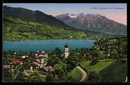 AK Sachseln, Panorama mit Sarnersee