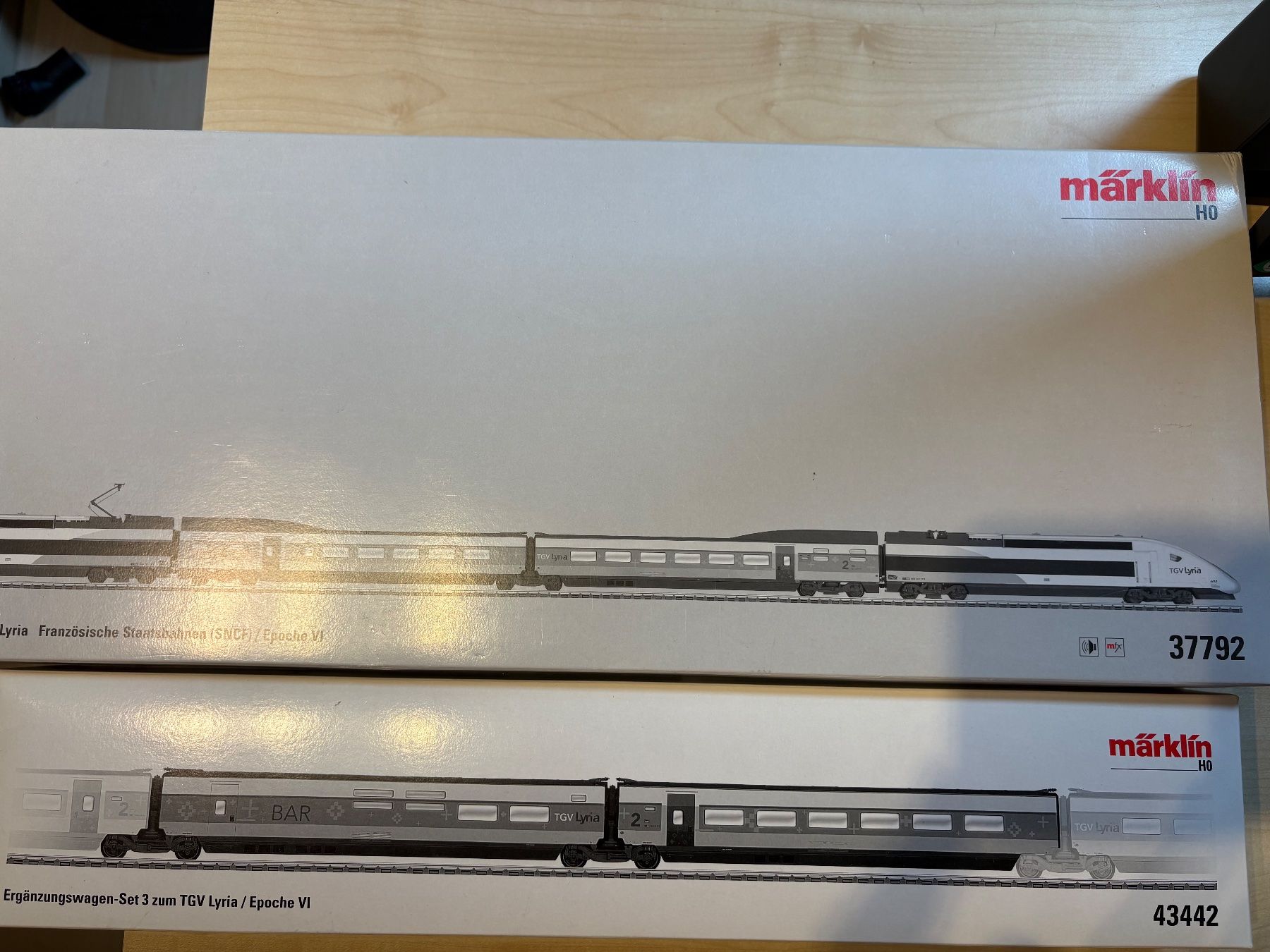 Märklin Trains électriques: Maerklin 37792 TGV Lyria+ 43442 – Neuf avec emballage d'origine à Corcelles Payerne par Pierre66 8