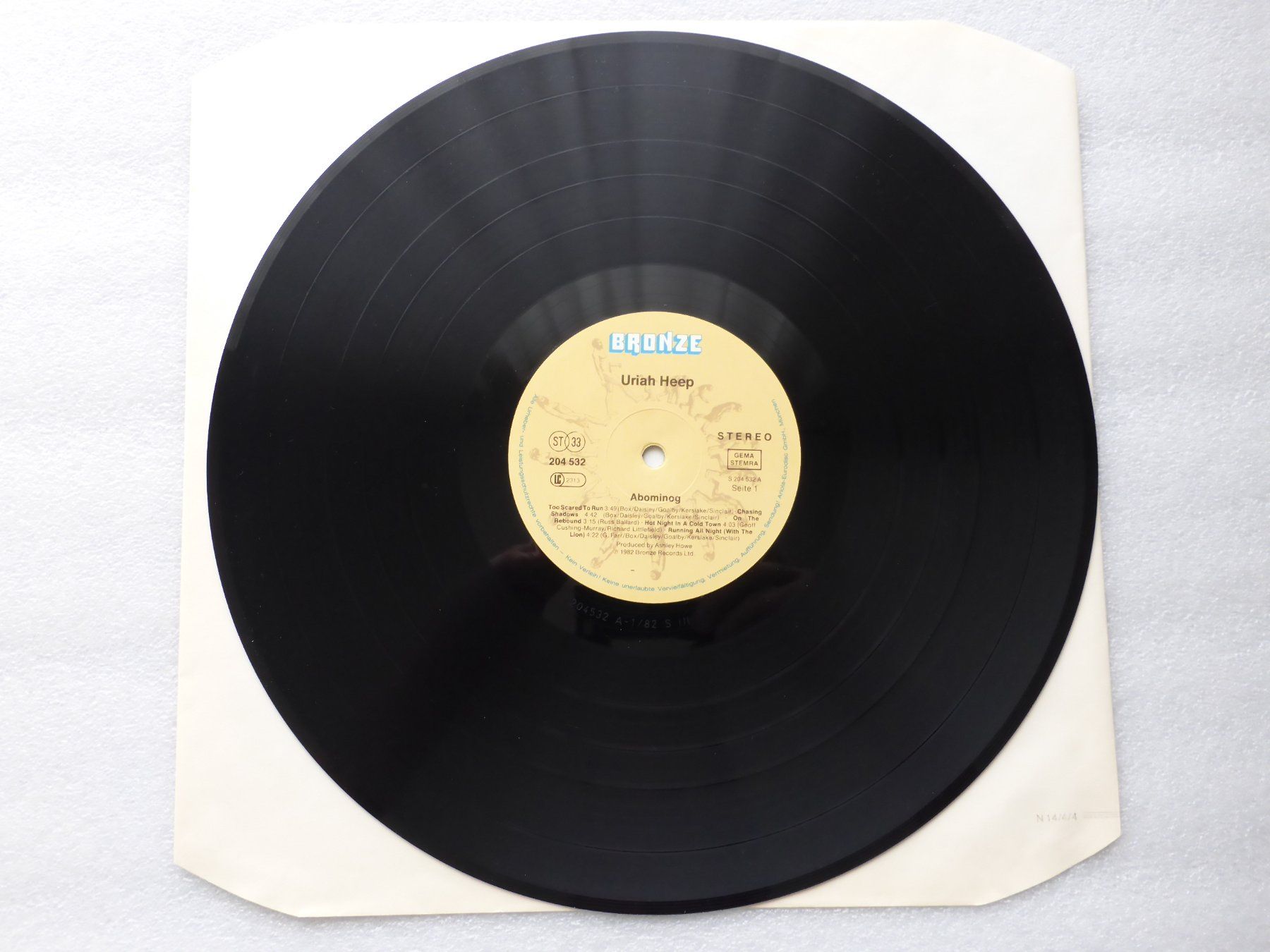 Schallplatten: VINYL  LP  URIAH HEEP – Gebraucht aus Küssnacht am Rigi von Sunnestrahl 2