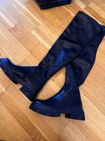Damen Overknee Stiefel schwarz Grösse 36 guter Zustand