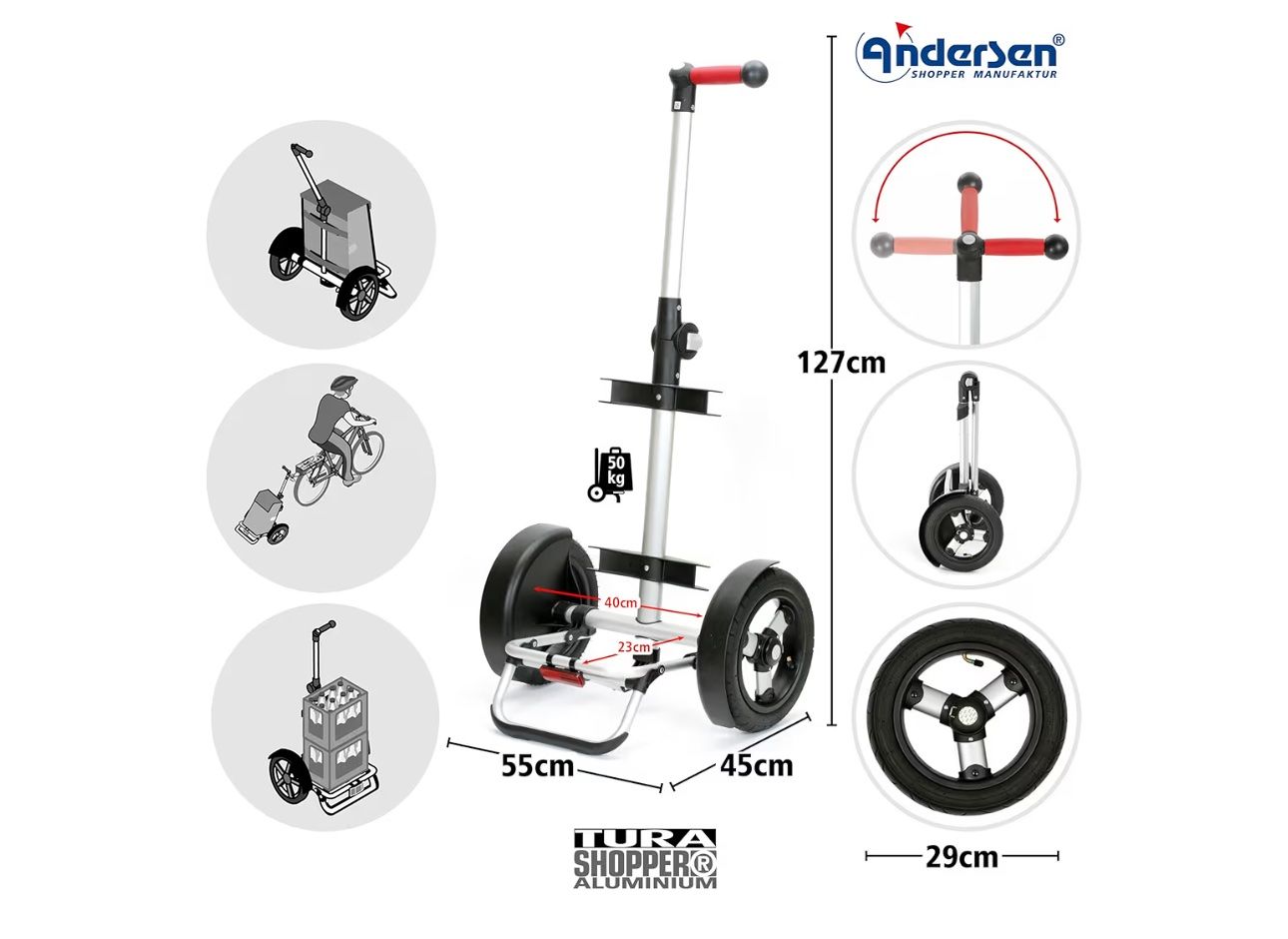 Valigie & Borse: Rollwage aluminum leicht Swiss mountain – Usato da Grabs venduto da mayram27