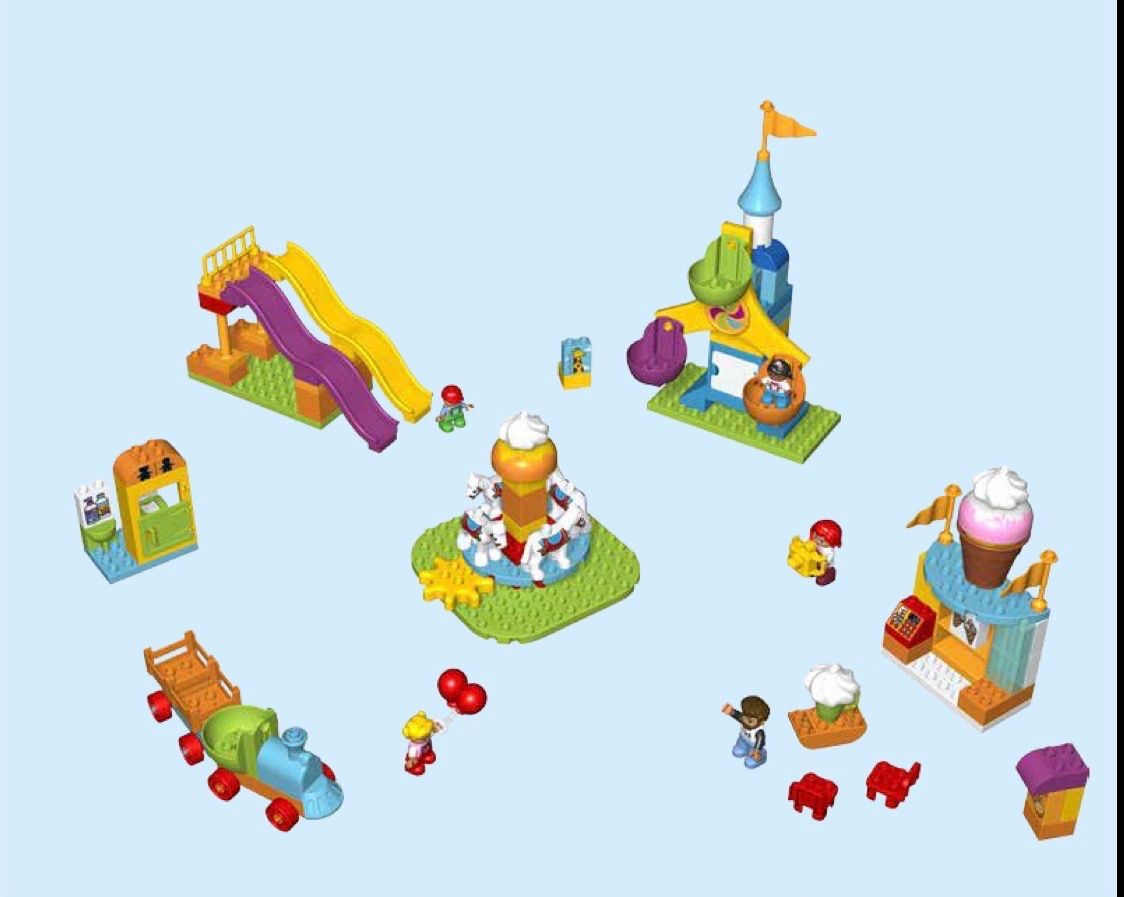 Lego Giocattoli: LEGO Duplo - Grosser Jahrmarkt – Nuovo (secondo la descrizione) da Geuensee venduto da Susnell 1