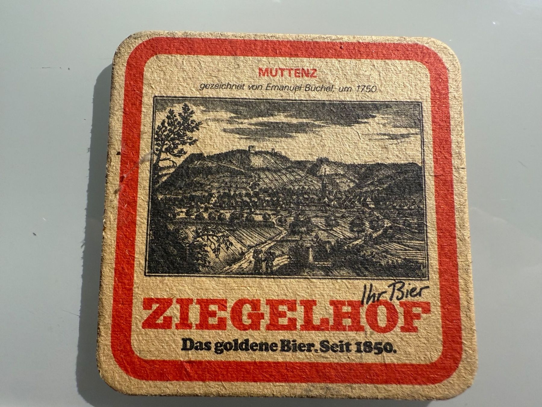 Sottobicchieri: Bierdeckel Ziegelhof – Usato da Zürich venduto da ch3906