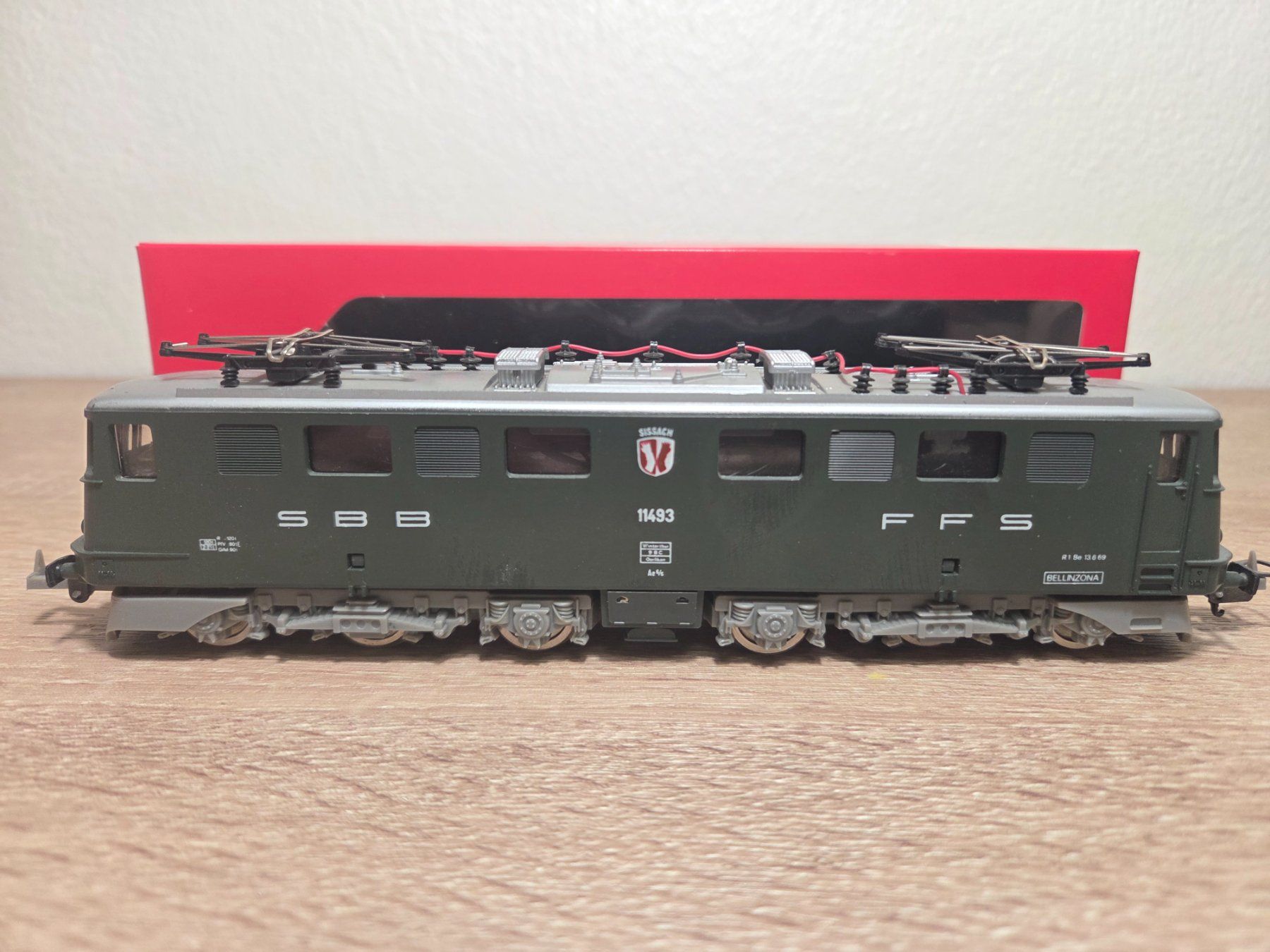 Lima Modellini di ferrovie: Lima 11493 E-Lok Ae 6/6 SBB H0 – Usato da St-Aubin-Sauges venduto da Lo_Go