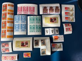 Div. Russische Marken, 1967, 70, 71, 72, 73, 74, postfrisch