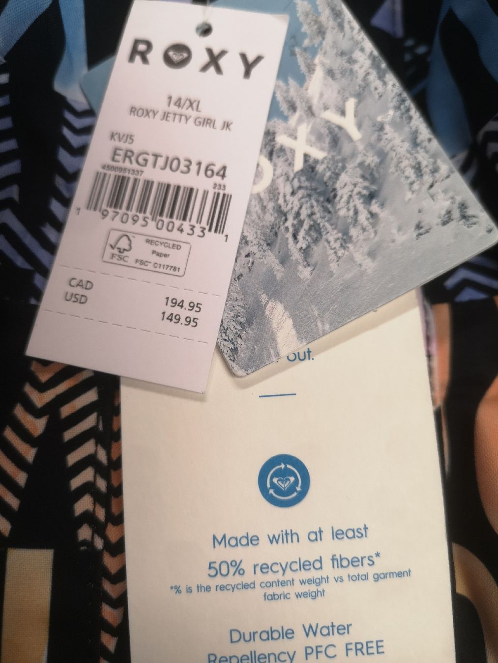 Roxy Giacche & Cappotti: Winterjacke Roxy NEU Gr. 164 – Nuovo e nell'imballaggio originale da Zweisimmen venduto da Momo_1872 3