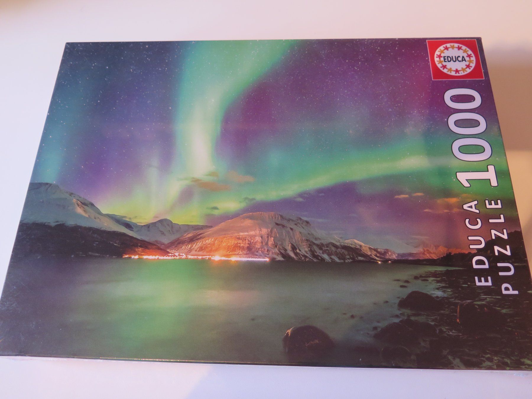 Educa Puzzles: wunderschönes Puzzle "Nordlichter" 1000 Teile OVP – Neu und originalverpackt aus Bubikon von Masoala 1