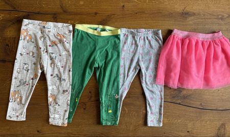 Leggings- und Rock-Set für Mädchen, Größe 86, tolles Ange