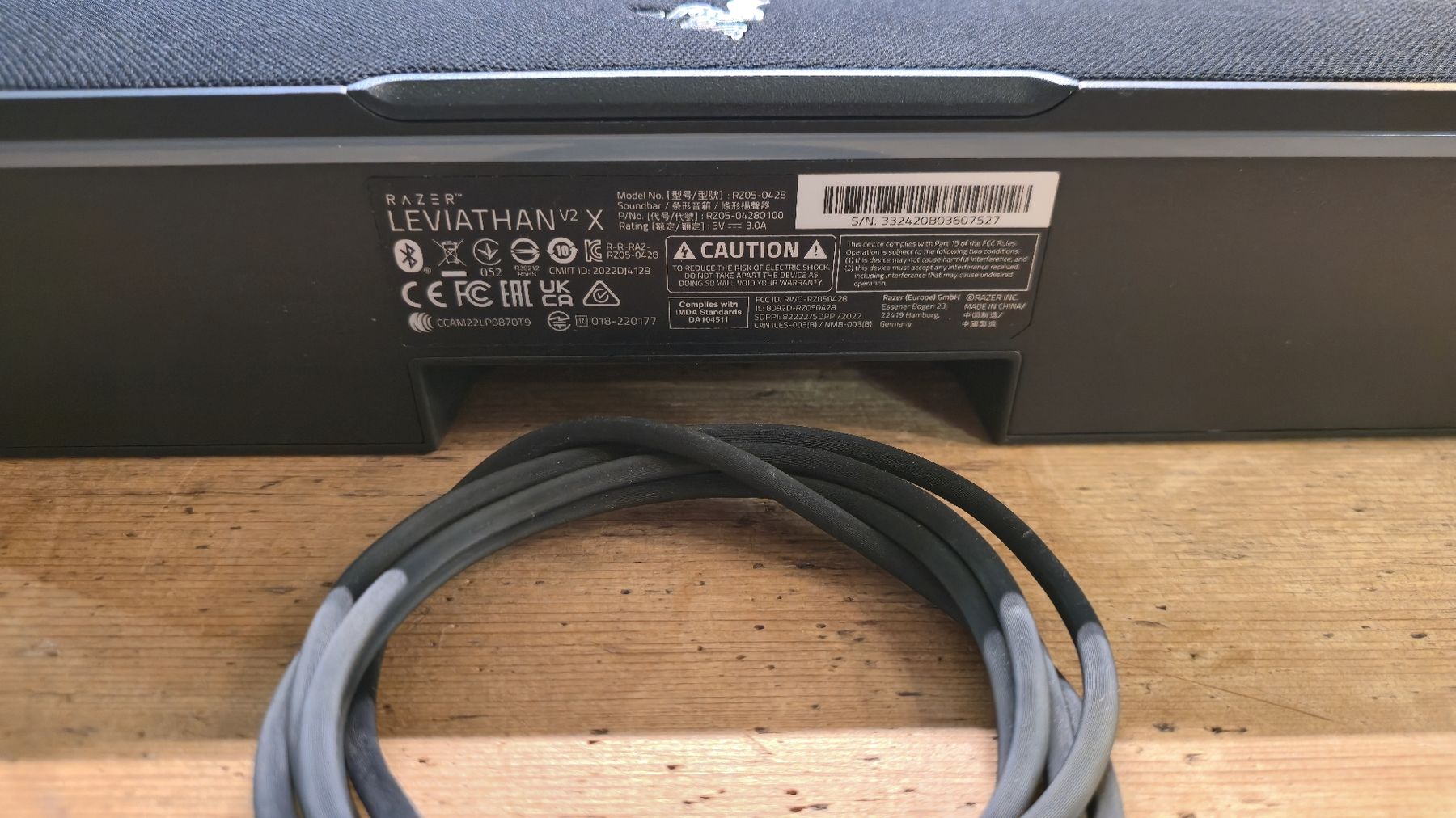 Razer Lautsprecher: Soundbar Razer Leviathan V2 X – Gebraucht aus Elsau von Lednaroo 1