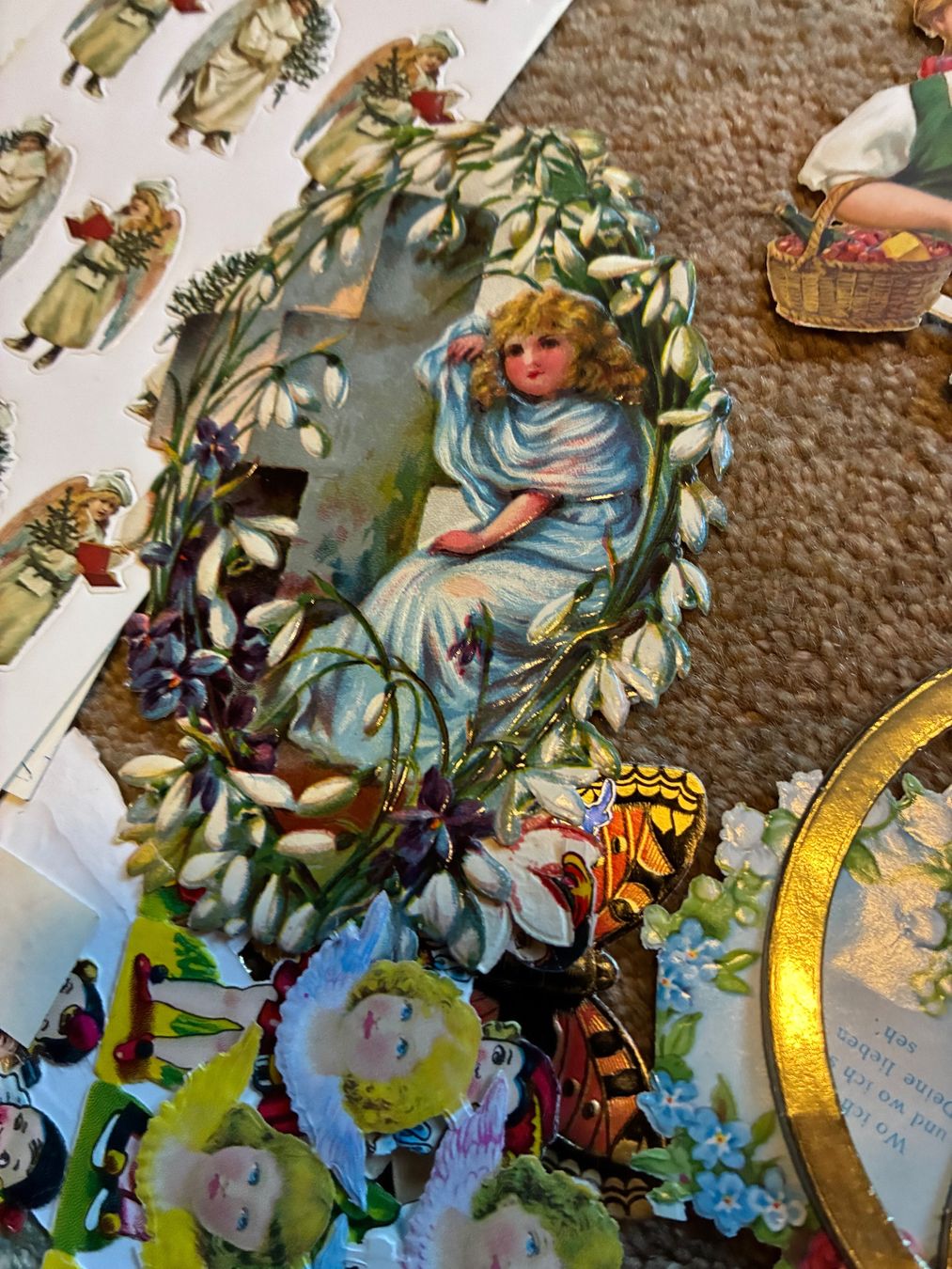 Kits de loisir créatif: Obladenbildli Vintage – D'occasion à Urnäsch par schneewittli. 1