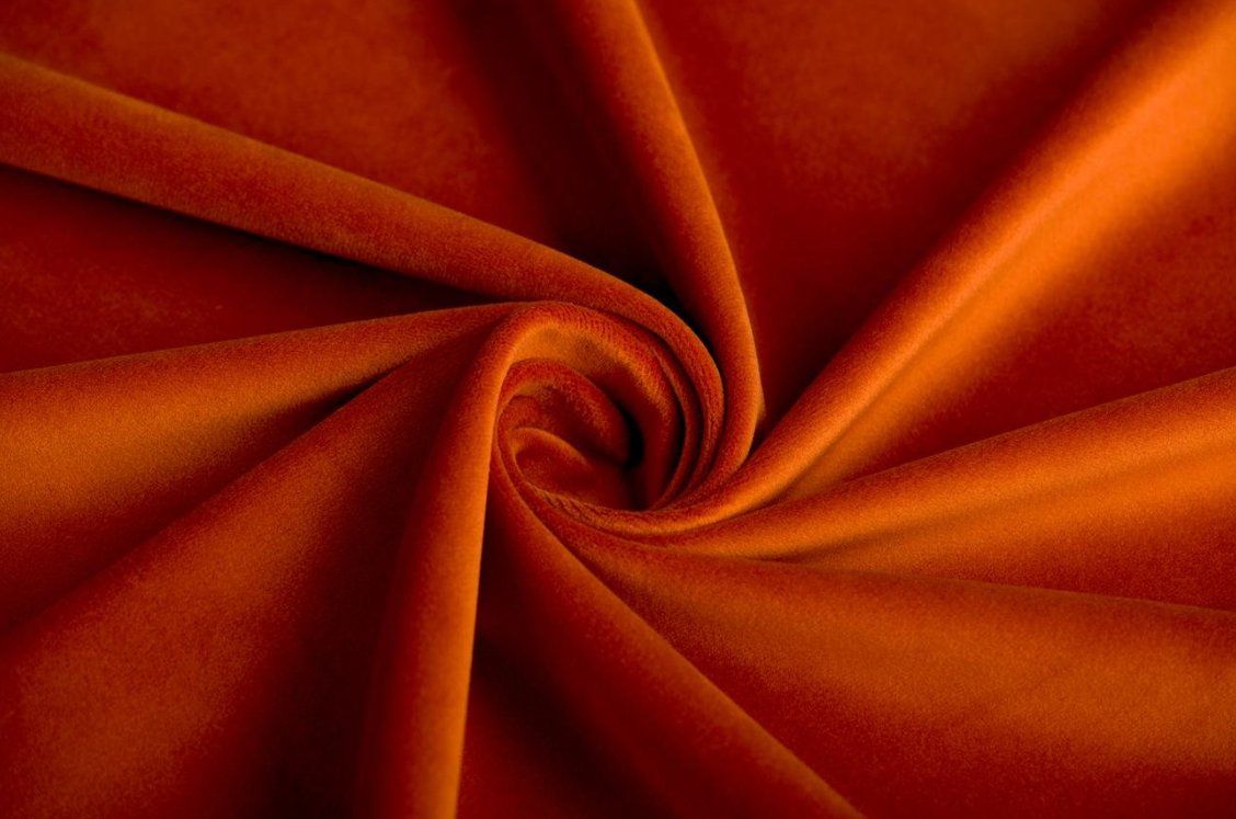 Stoffe: Stoff Velour Cognac Meterware – Neu und originalverpackt aus Adlikon b.Regensdorf von MK-VORHANGSERVICE