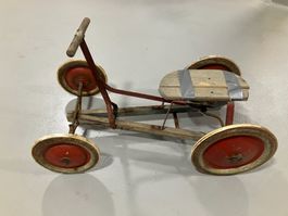 Antike Draisine, Kinderfahrzeug, 1950er Jahre