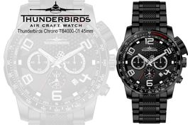 Thunderbirds Chrono TB4000-01 sw Neuheit