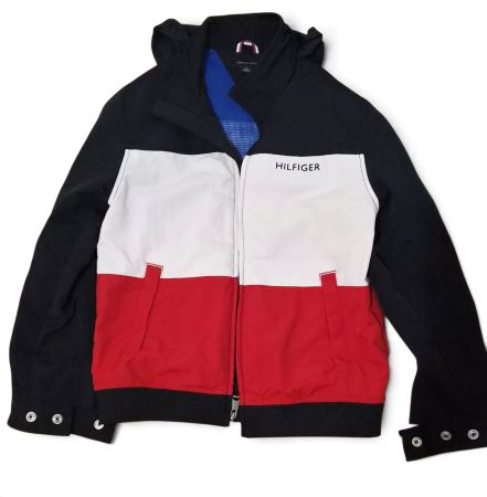 Tommy Hilfiger Kinderjacke mit Kapuze  Grösse M 8–10 Jahre