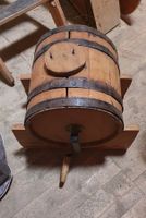 Altes Butterfass, Holz