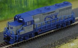 Atlas N Scale GP-35 CSX #4355 - Top Zustand! Selten!