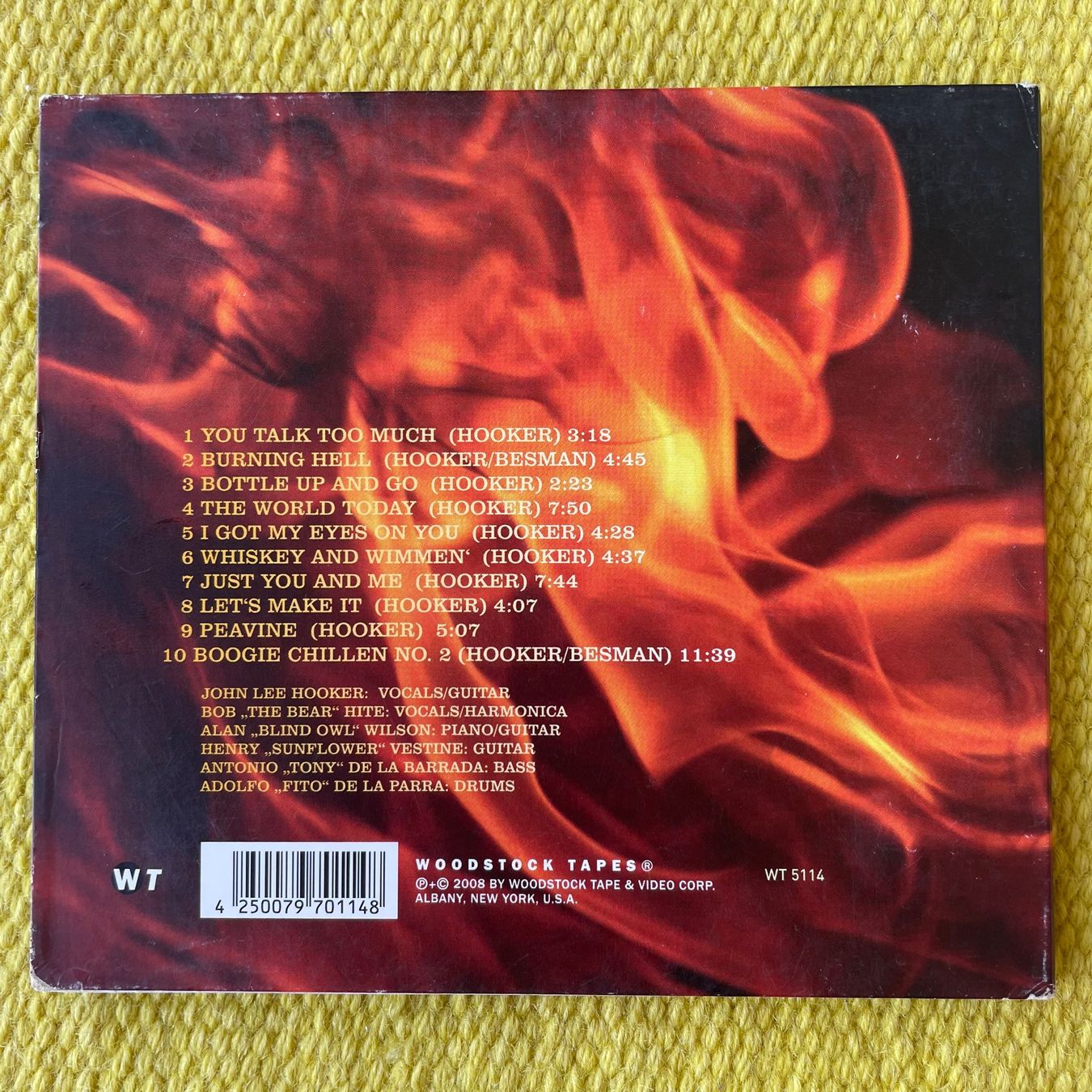 CD: JOHN LEE HOOKER&CANNED HEAT-BURNING HELL (DIGIPACK) – Usato da Rorschacherberg venduto da CD-Roli 1