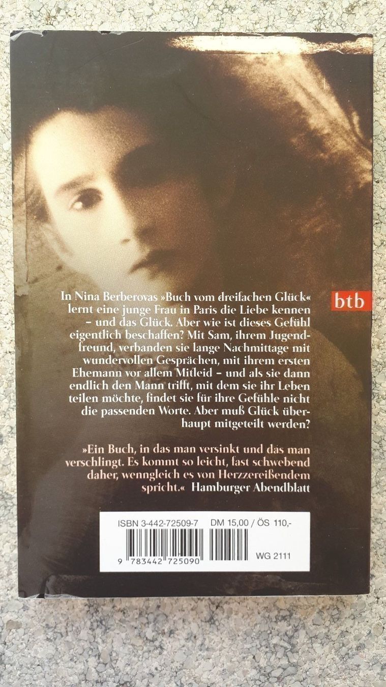 Libri: Das Buch vom dreifachen Glück. – Usato da Basel venduto da Alacant 1