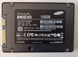 10x Samsung SSD 840 EVO 120GB