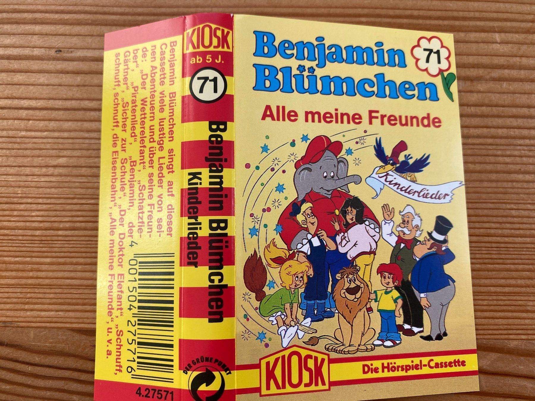 Musicassette: Kassette – Benjamin Blumchen (71) – Usato da St.Gallen venduto da kingsamas 3