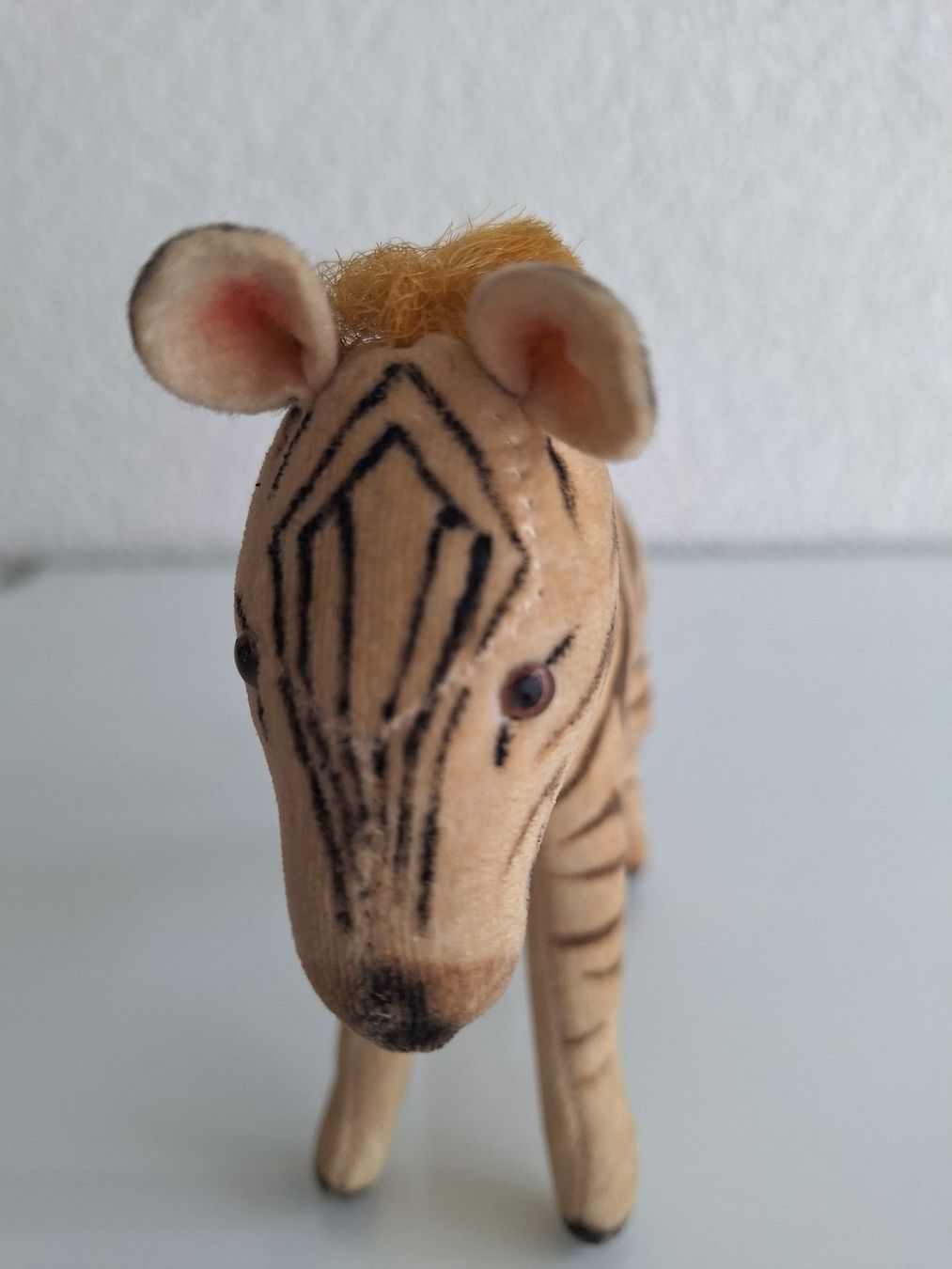 Steiff Giocattoli: Steiff Zebra aus Samtplüsch – Usato da Sissach venduto da luvama 3