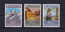 Suisse - 1975 - Timbres Europa **