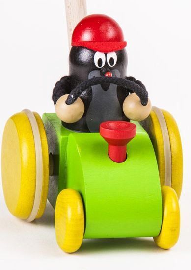 Giocattoli: Schiebefigur- Traktor, Der kleine Maulwurf, Pauli – Nuovo e nell'imballaggio originale da Mosnang venduto da glascom 1