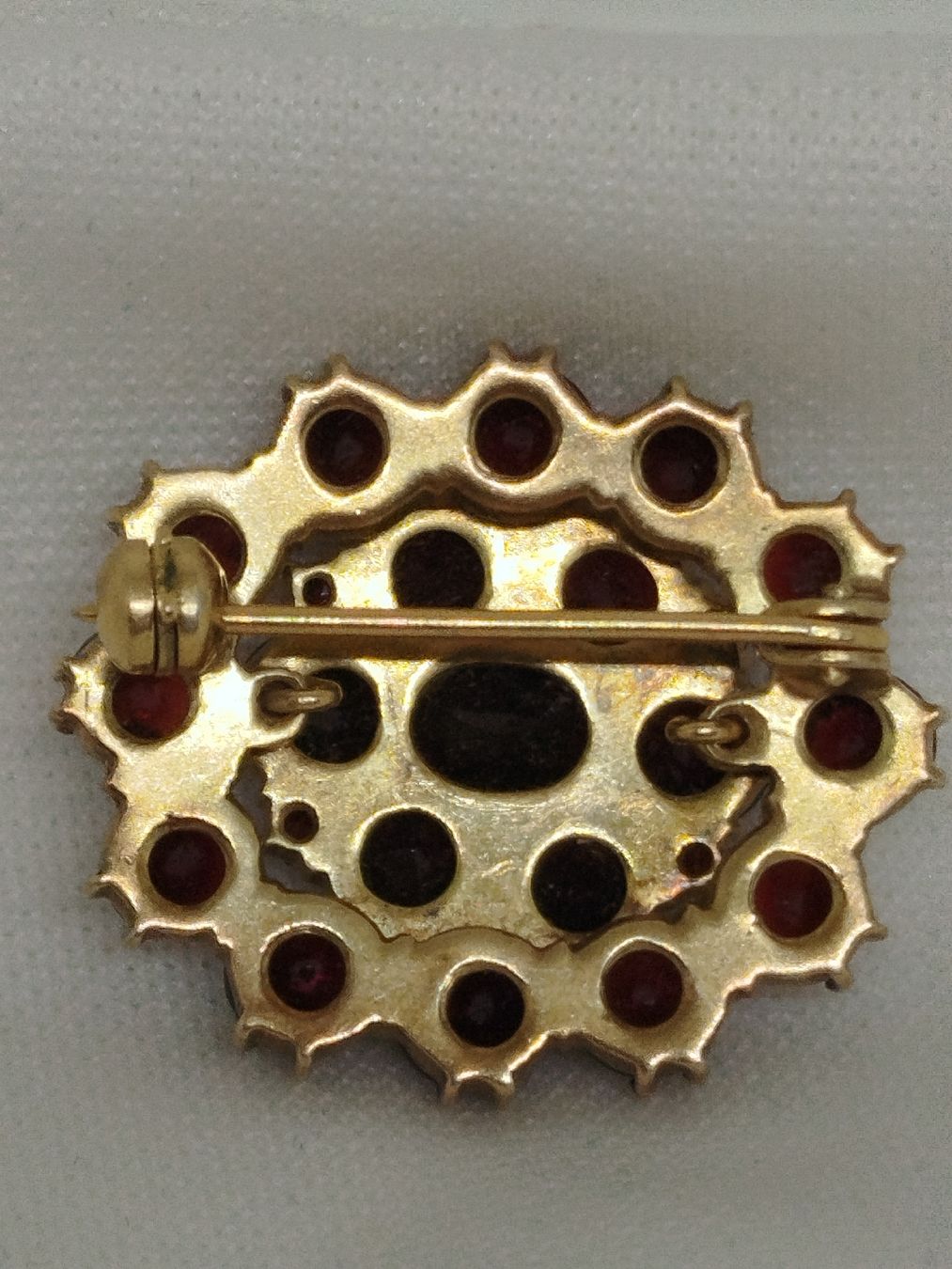Gablonzer Spille & Fermagli: Antike Granatbrosche Gold 8ct. – Usato da Rupperswil venduto da Annet.Dann888 5