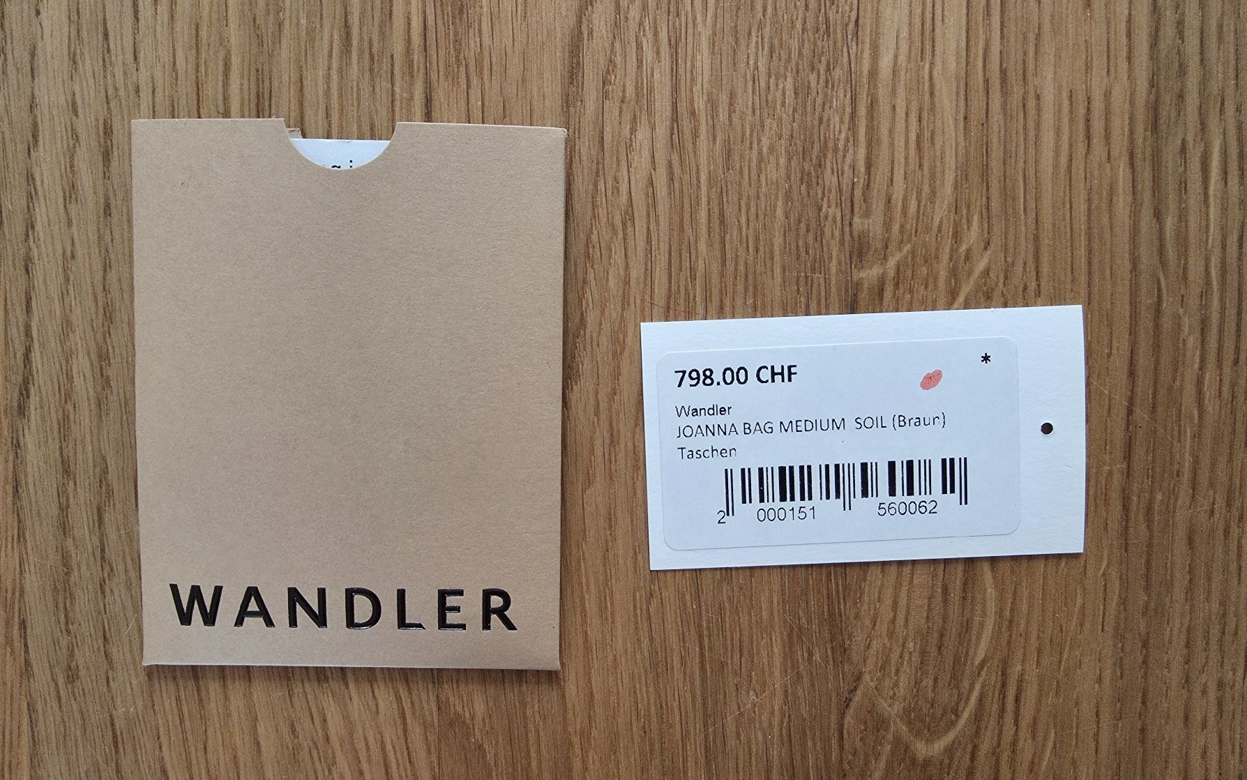 Wandler Taschen für Damen: WANDLER Joanna Medium Ledertasche Soil Braun – Gebraucht aus Horn von kisaran3 3