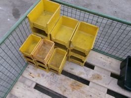 Sulzer Lagerboxen Gelb,  Werkstatt  2  Grössen