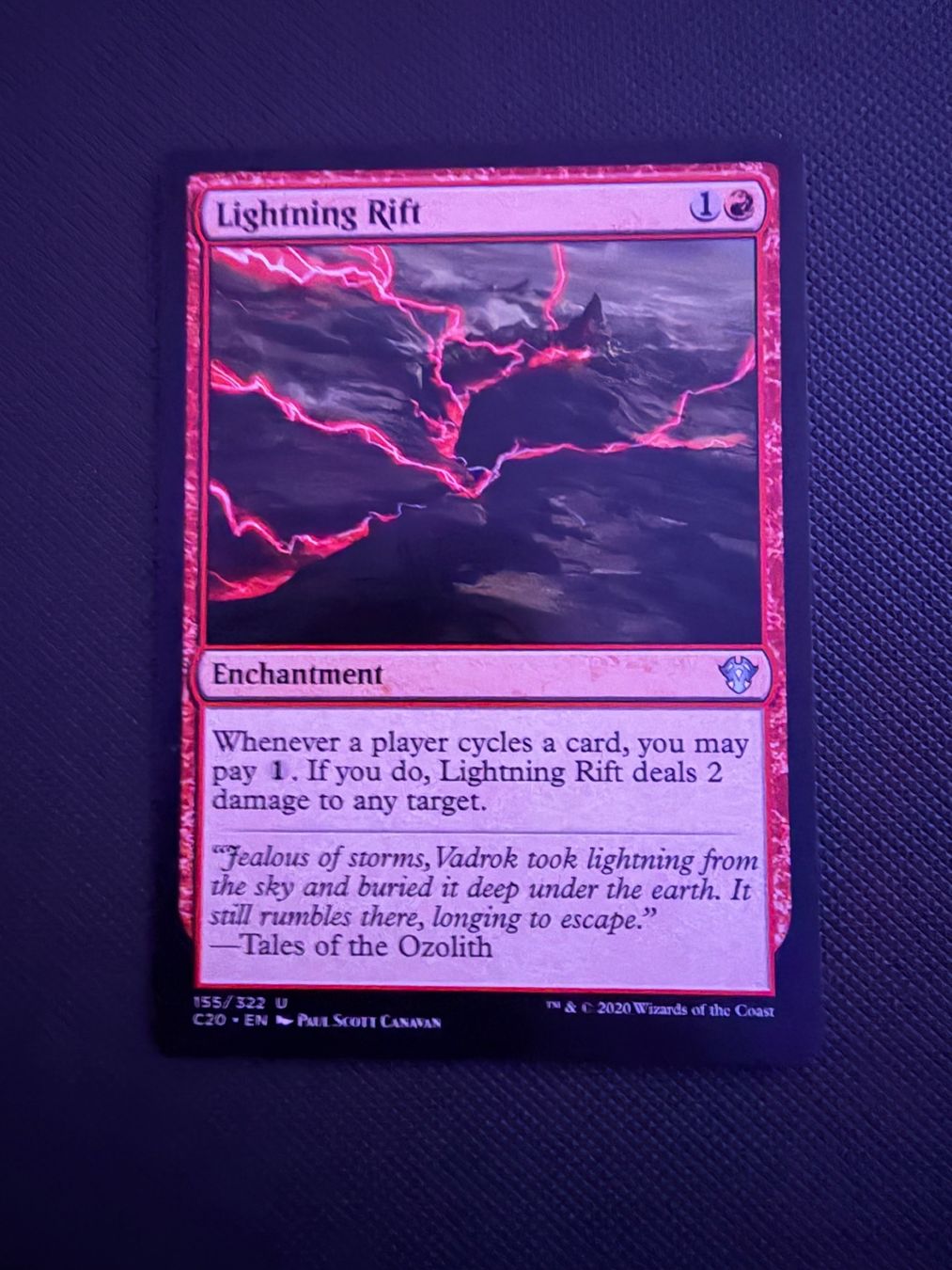 Magic The Gathering Carte collezionabili: Lightning Rift – Usato da Ulisbach venduto da joelsj