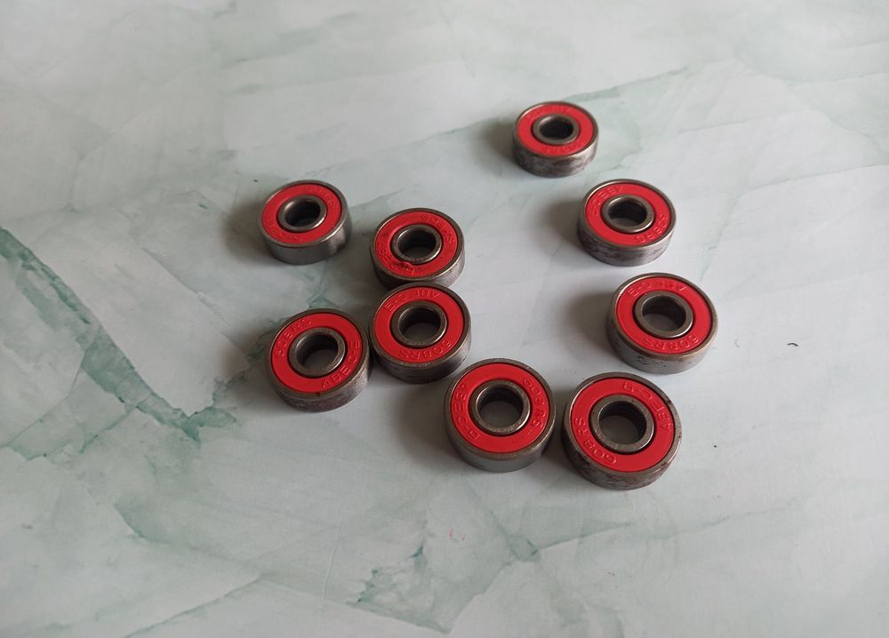 20x Kugellager rot ABEC 9 - 608rs - Roulements à billes 1