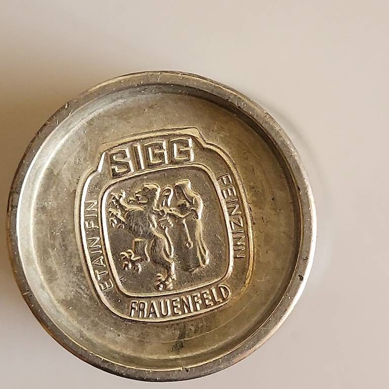 Tazze: Zinnbecher 5cm hoch SIGG – Usato da Berikon venduto da Zimmerlinde5 1